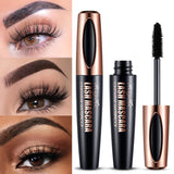 4PCS! Natural 4D Silk Fiber Lash Mascara